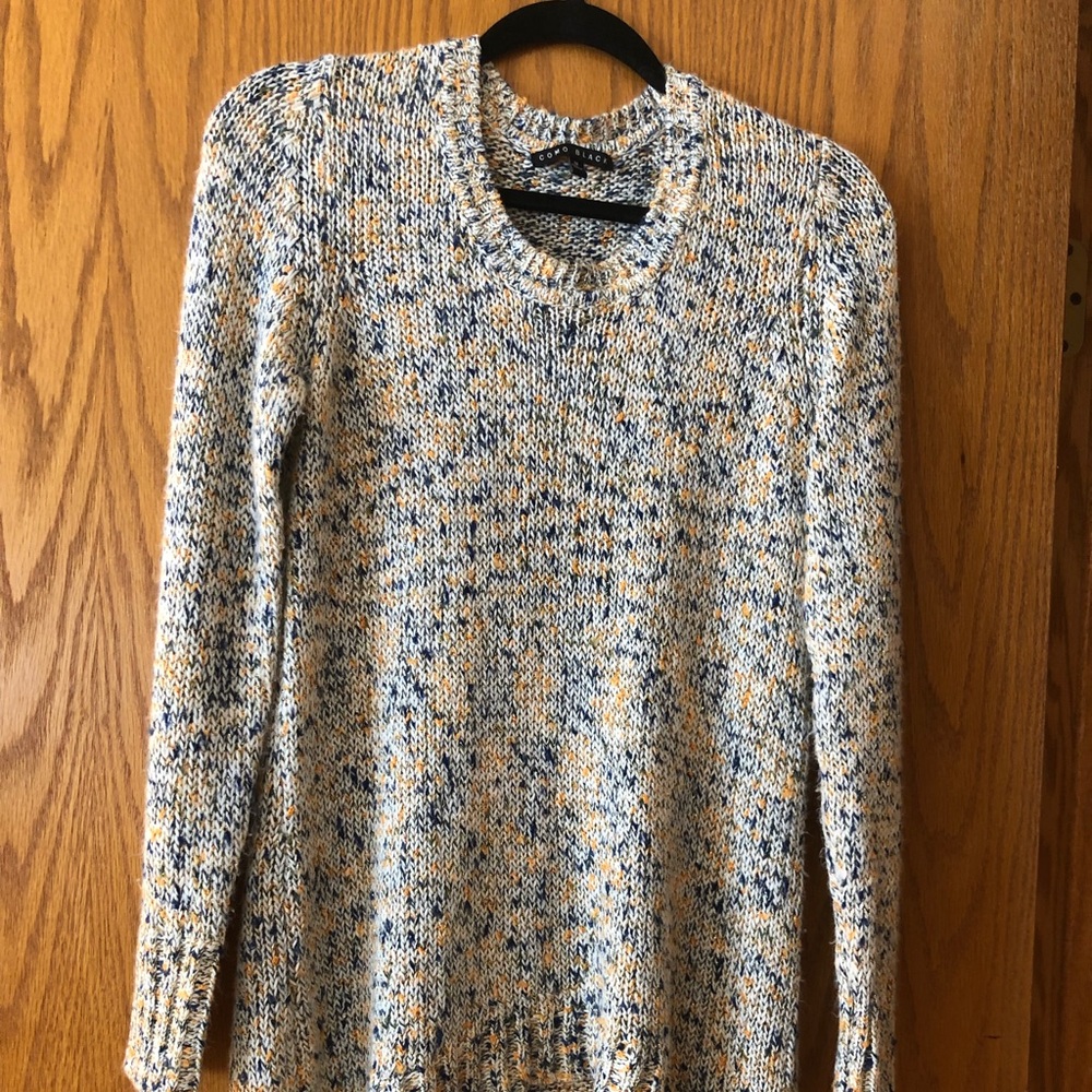Hi-low sweater